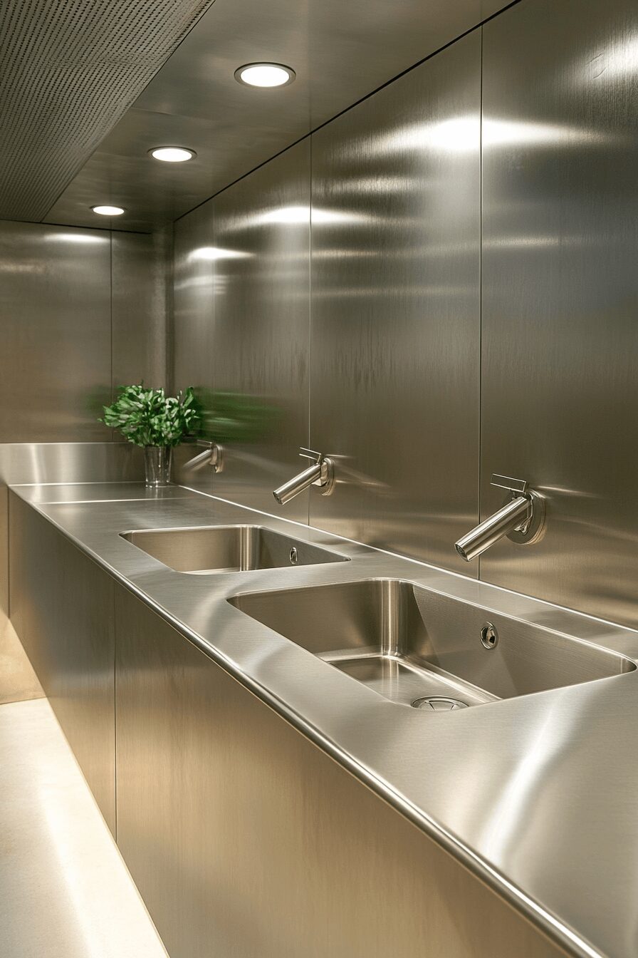 29 Industrial Restroom Inspirations for Edgy Interior Design 6 Industrial restroom