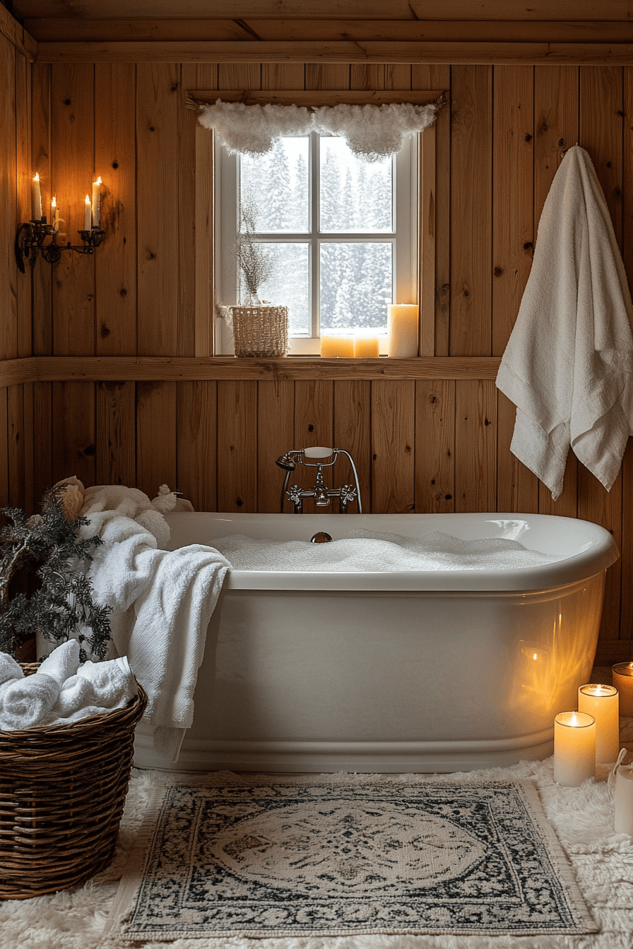 29 Cozy Winter Cabin Aesthetic Ideas for the Ultimate Snuggle-Worthy Space 6 cozy winter cabin aesthetic