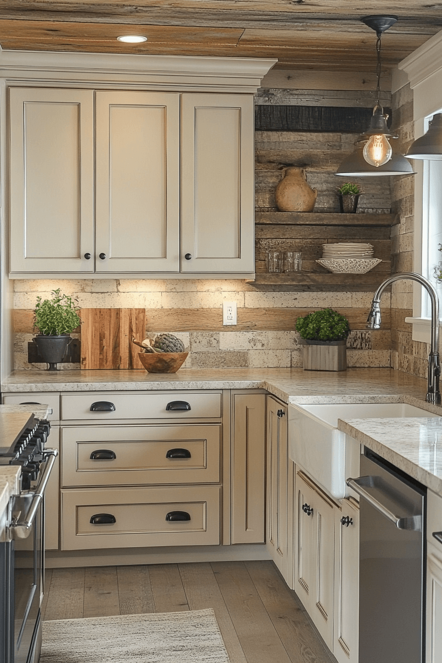 29 Beige Kitchen Cabinets Ideas for a Serene and Stylish Space 6 beige kitchen cabinets
