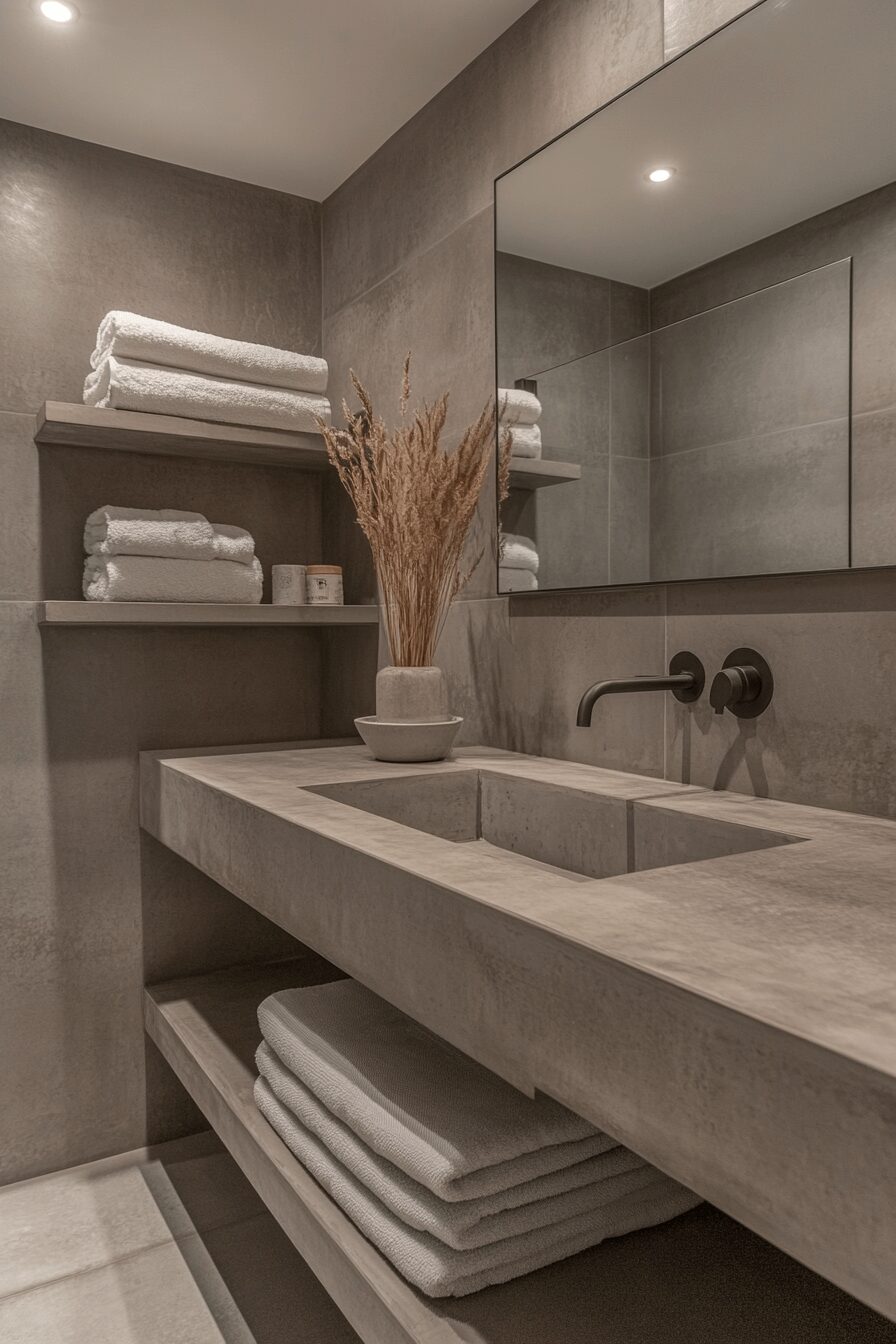 29 Grey Bathroom Decor Ideas to Keep Things Neutral Yet Stylish 7 grey bathroom decor