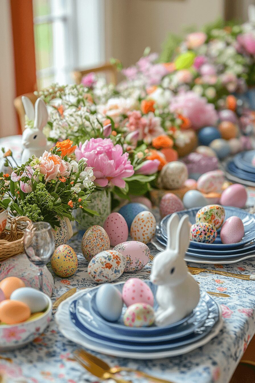 29 Easter Table Decorations to Make Your Table Bloom with Beauty 7 easter table decorations
