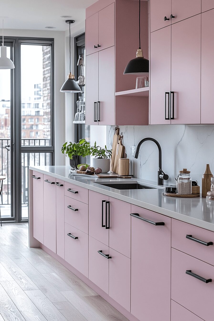 29 Pink Kitchen Ideas That Prove Pink Is Perfect for Every Style 7 pink kitchen ideas decor