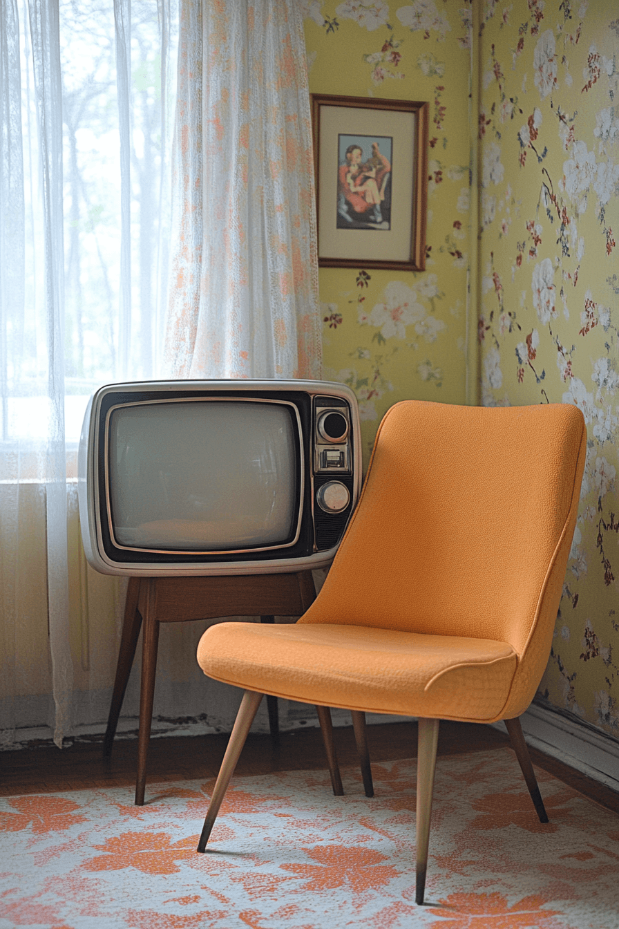 29 Retro Living Rooms Ideas to Add Nostalgic Charm to Your Space 8 retro living rooms