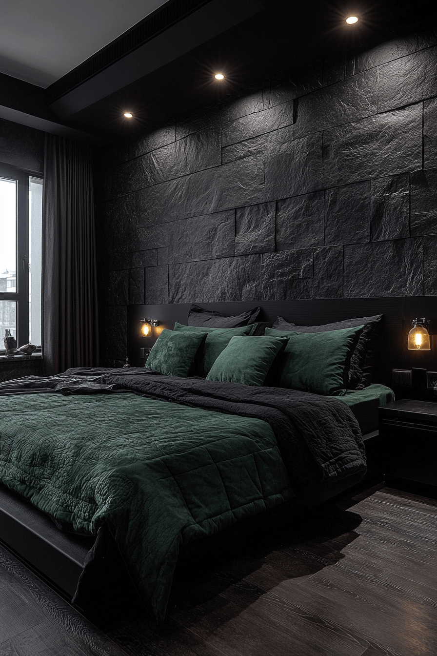 29 Minimalistic Dark Bedroom Ideas to Transform Your Room with Depth and Drama 8 minimalistic bedroom ideas dark