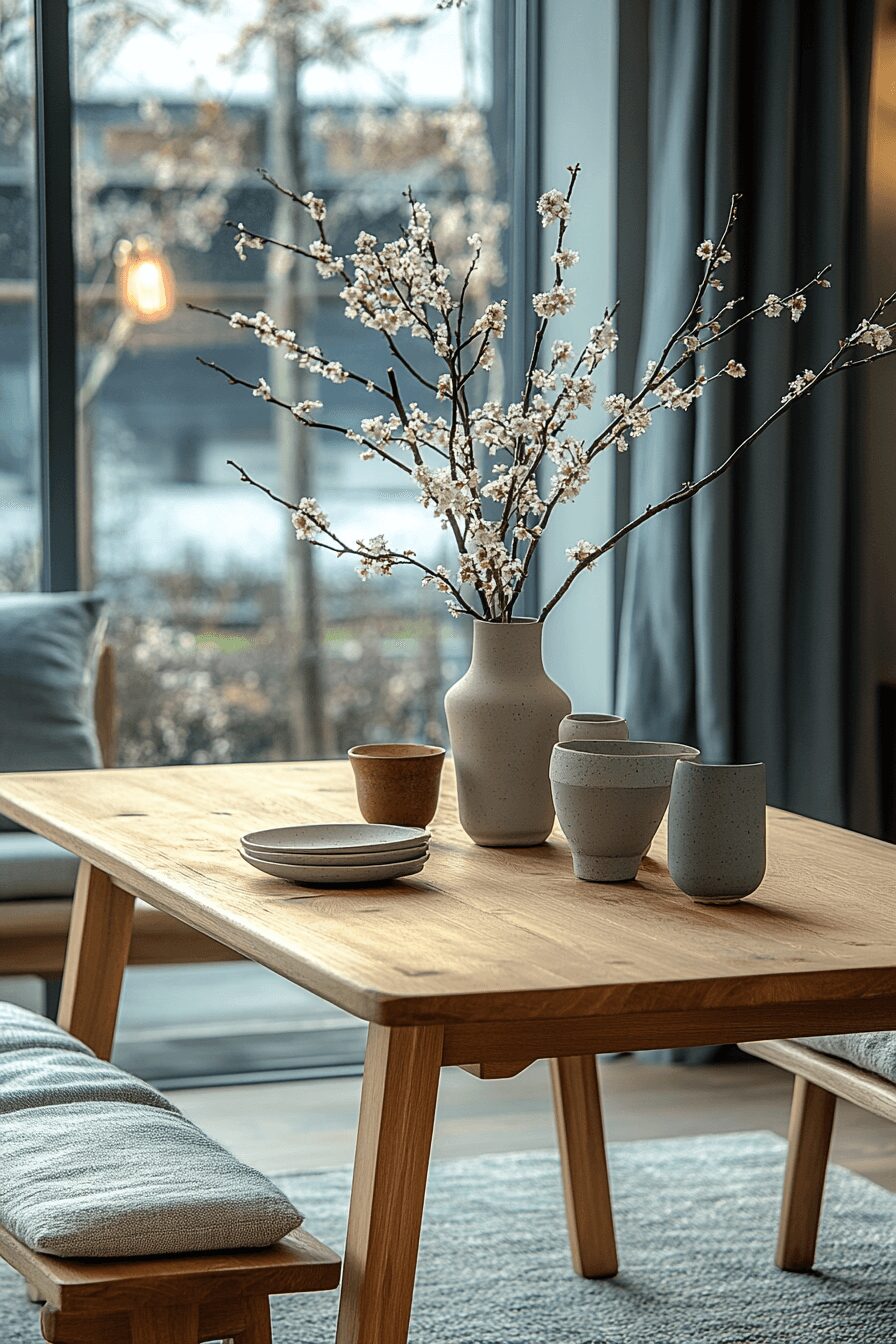 29 Grey Japandi Decor Ideas to Create a Calm and Balanced Home 8 grey japandi decor