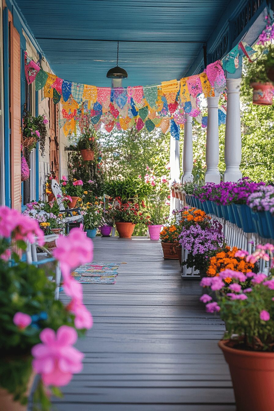29 Easter Porch Decor Ideas to Greet the Season with Creativity and Joy 9 easter porch decor