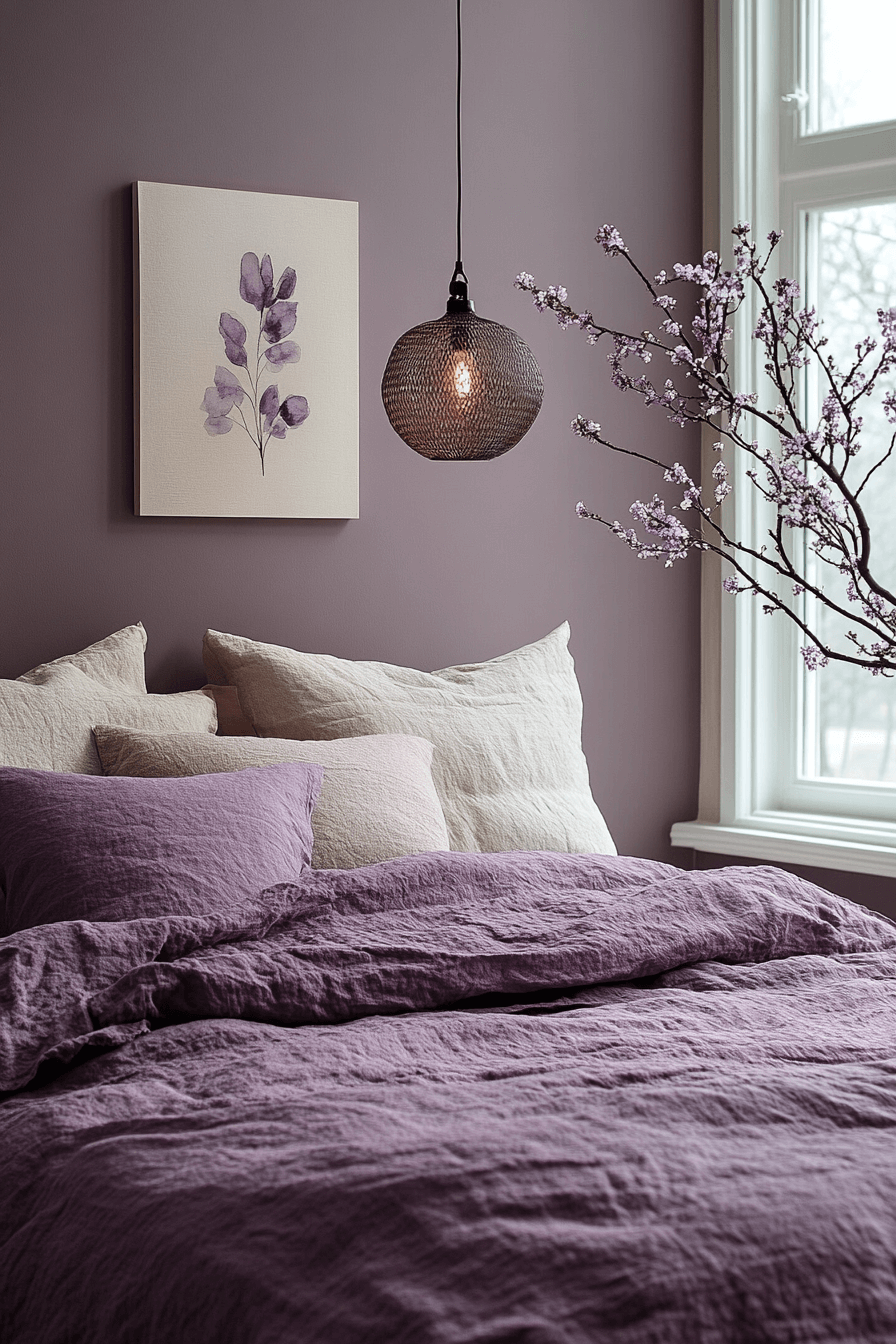 29 Soft Lavender Bedroom Ideas to Create a Calm and Cozy Retreat 9 Soft Lavender Bedroom