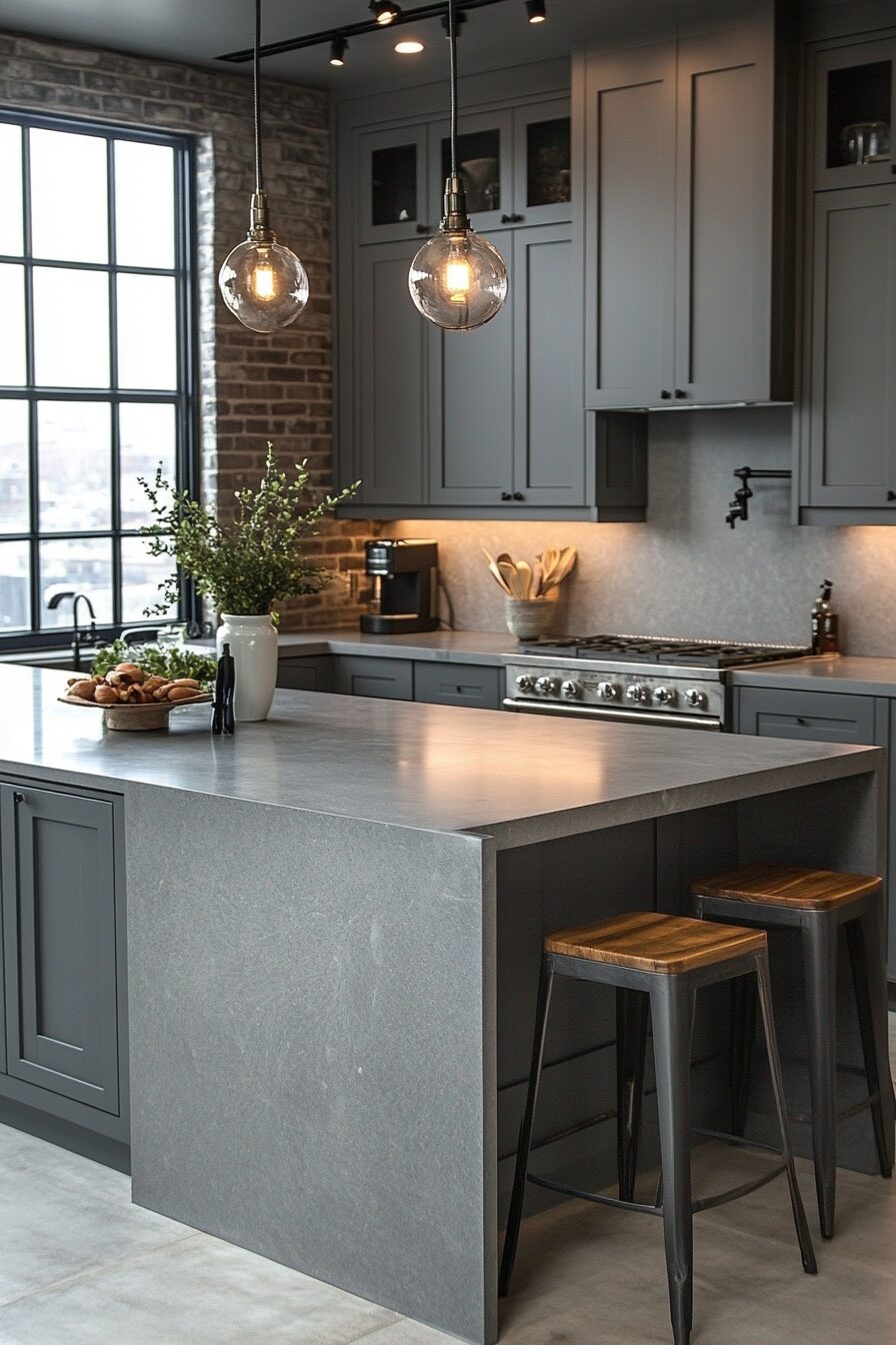29 Light Gray Kitchen Cabinets Ideas for a Clean and Refreshing Kitchen Makeover 4 light gray kitchen cabinets