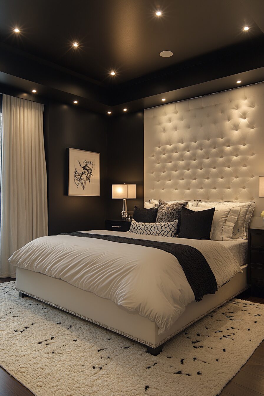 Luxury bedroom master