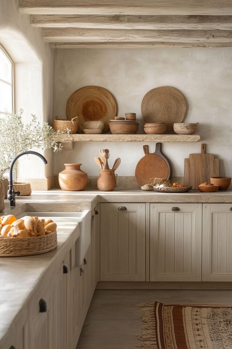 29 Beige Kitchen Cabinets Ideas for a Serene and Stylish Space 26 beige kitchen cabinets