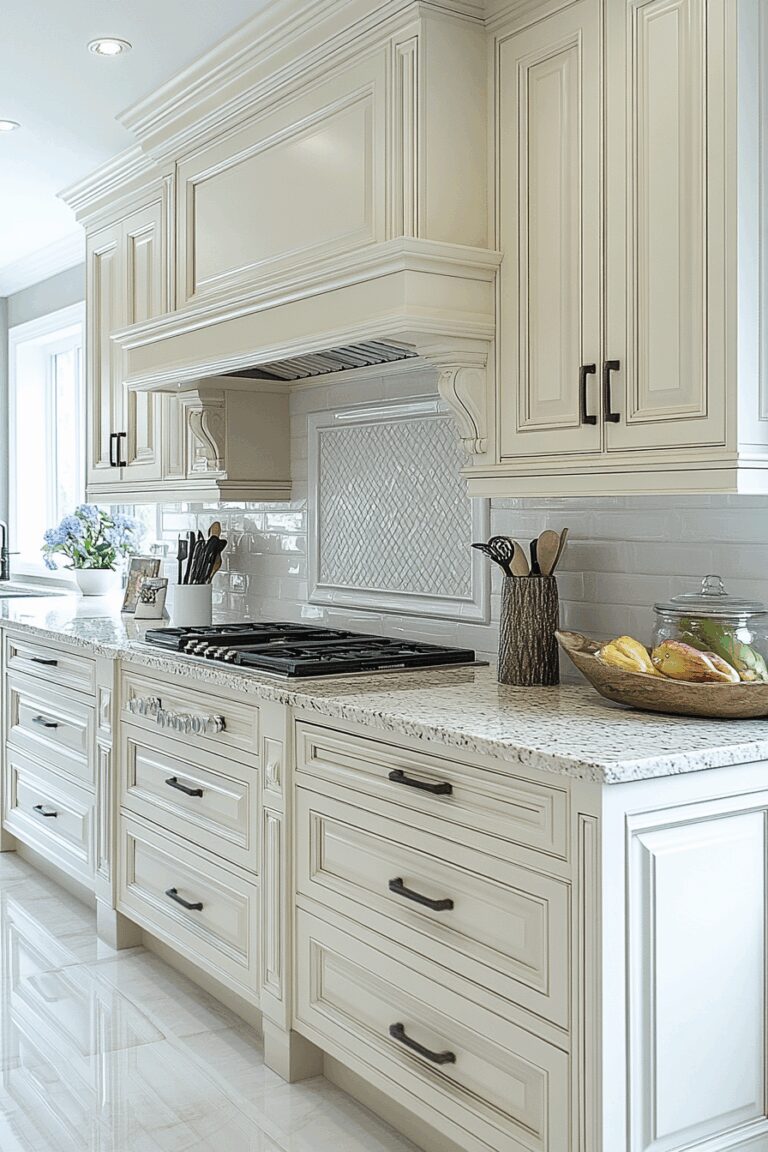 antique white kitchen cabinets images