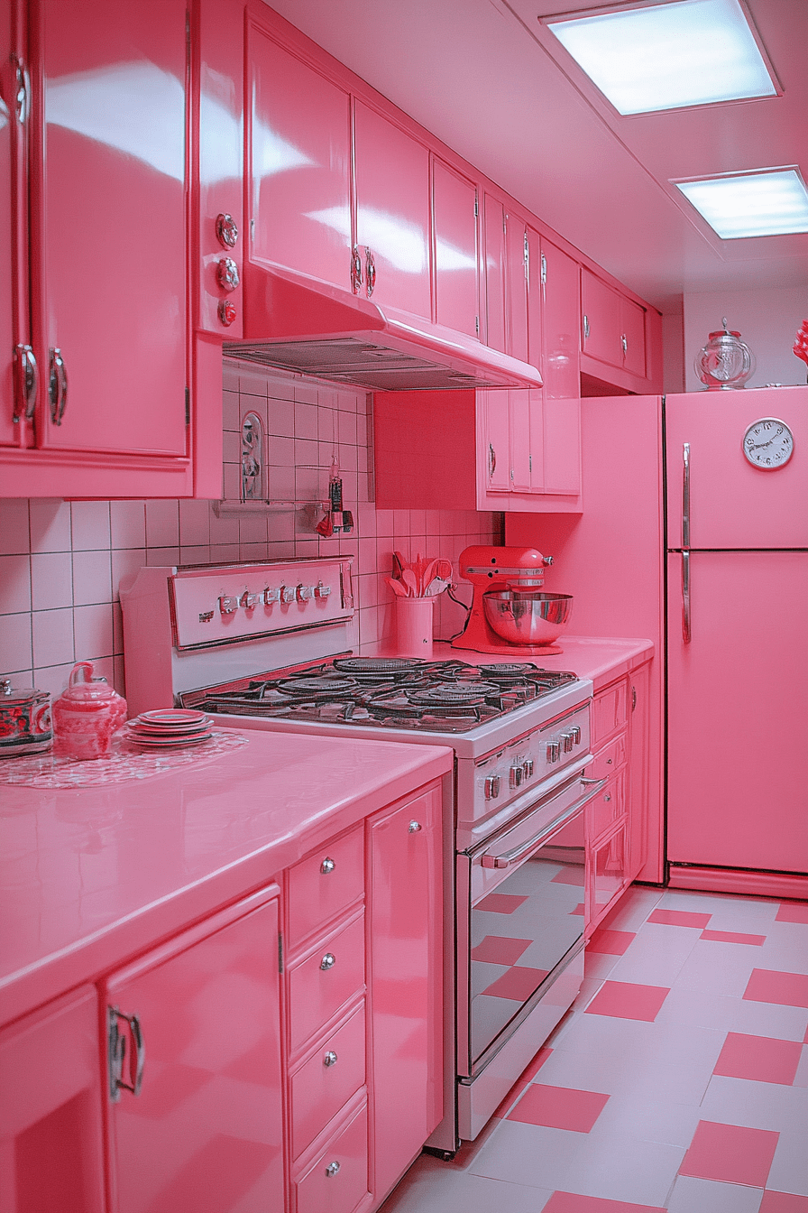 29 Pink Kitchen Ideas That Prove Pink Is Perfect for Every Style 24 pink kitchen ideas decor