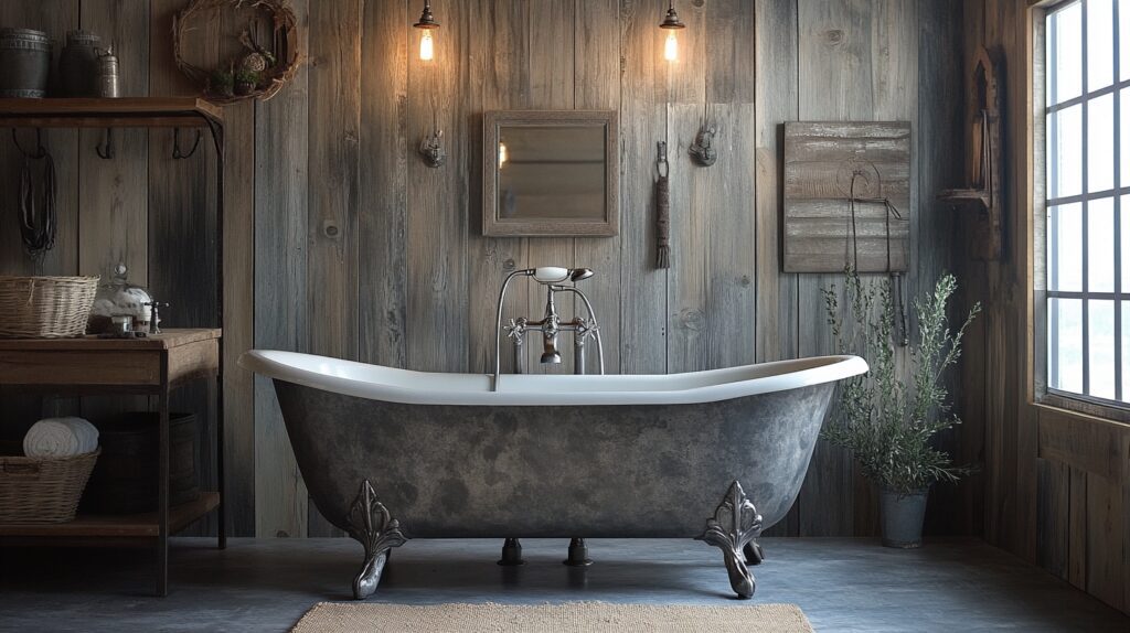 29 Rustic Industrial Bathroom Ideas for a Bold Decor Statement 5 Rustic industrial bathroom