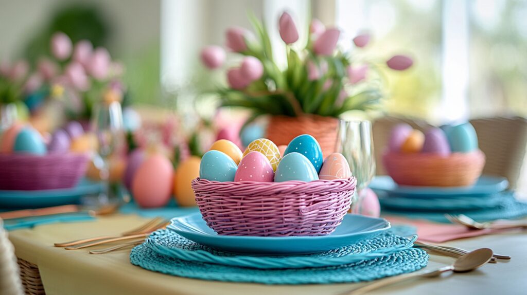 29 Easter Table Decorations to Make Your Table Bloom with Beauty 4 easter table decorations