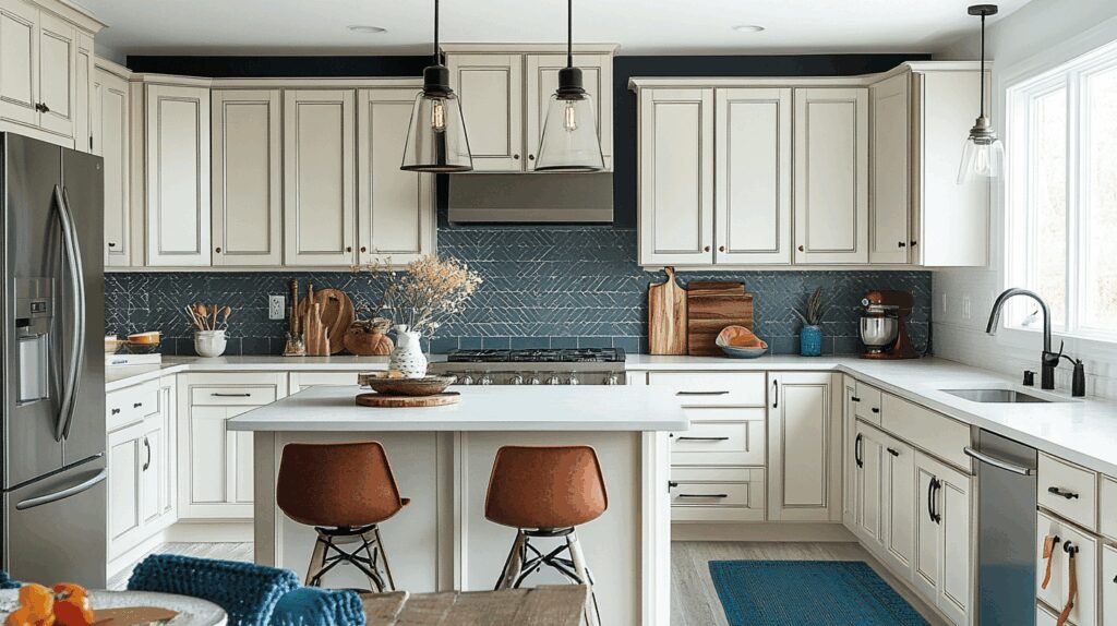 29 Off White Kitchen Cabinets Ideas to Make Your Kitchen Feel Larger and Lighter 3 off white kitchen cabinets