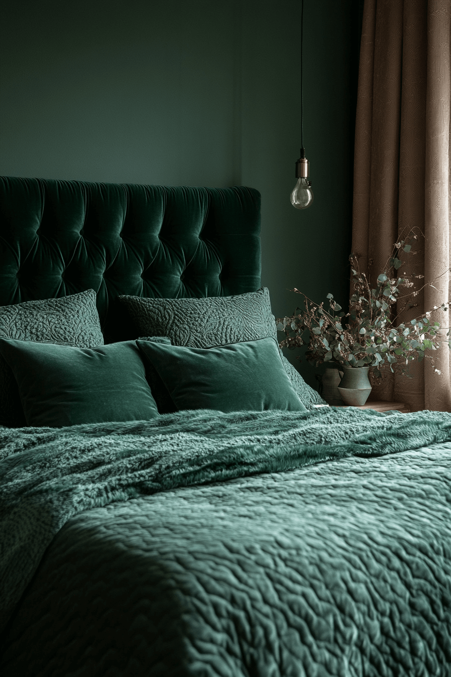 29 Moody Bedroom Inspirations for a Beautifully Dark and Cozy Vibe 1 moody bedroom