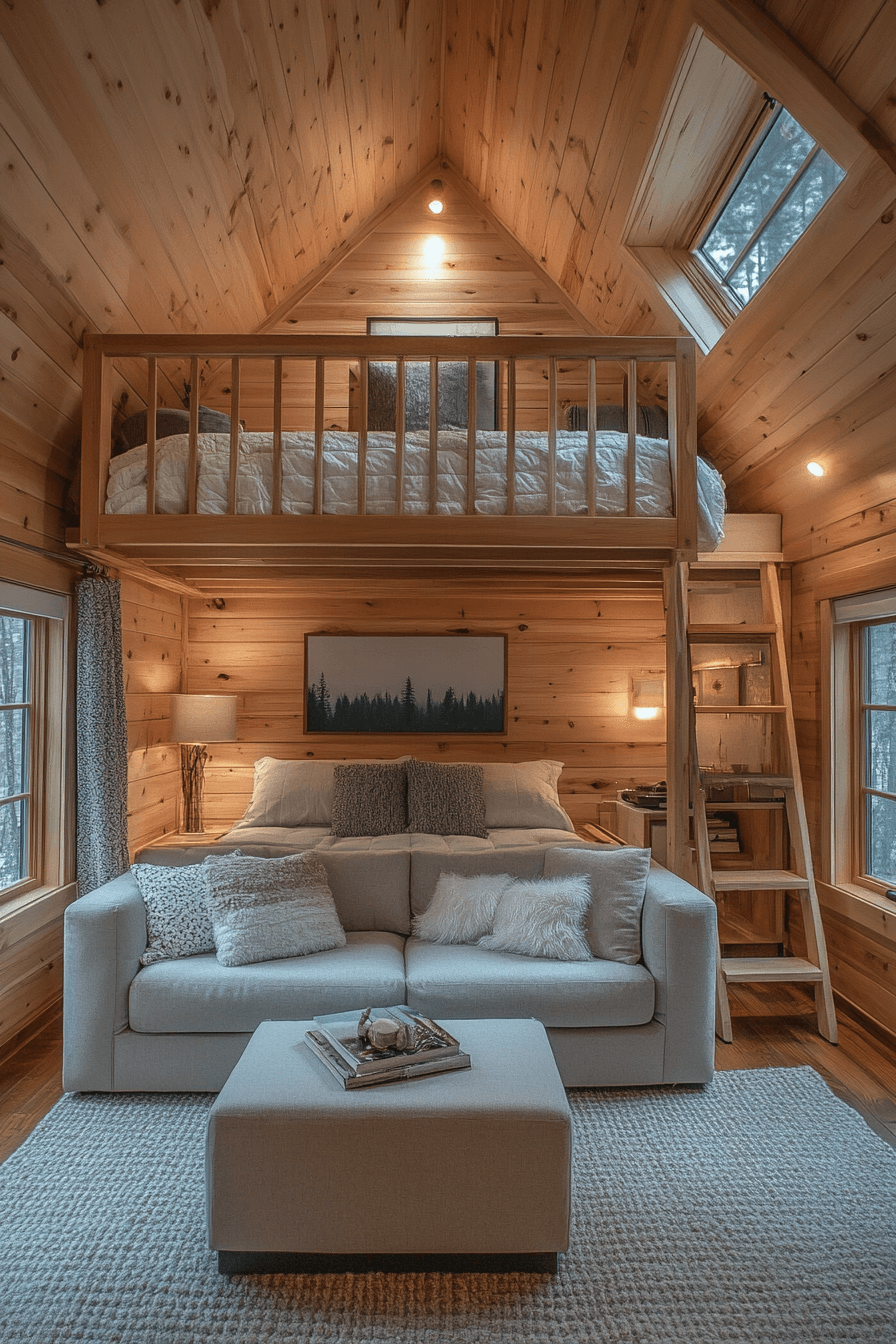 29 Tiny Cabins Interiors That Prove Small Spaces Can Be Stunning 1 Tiny Cabins Interiors