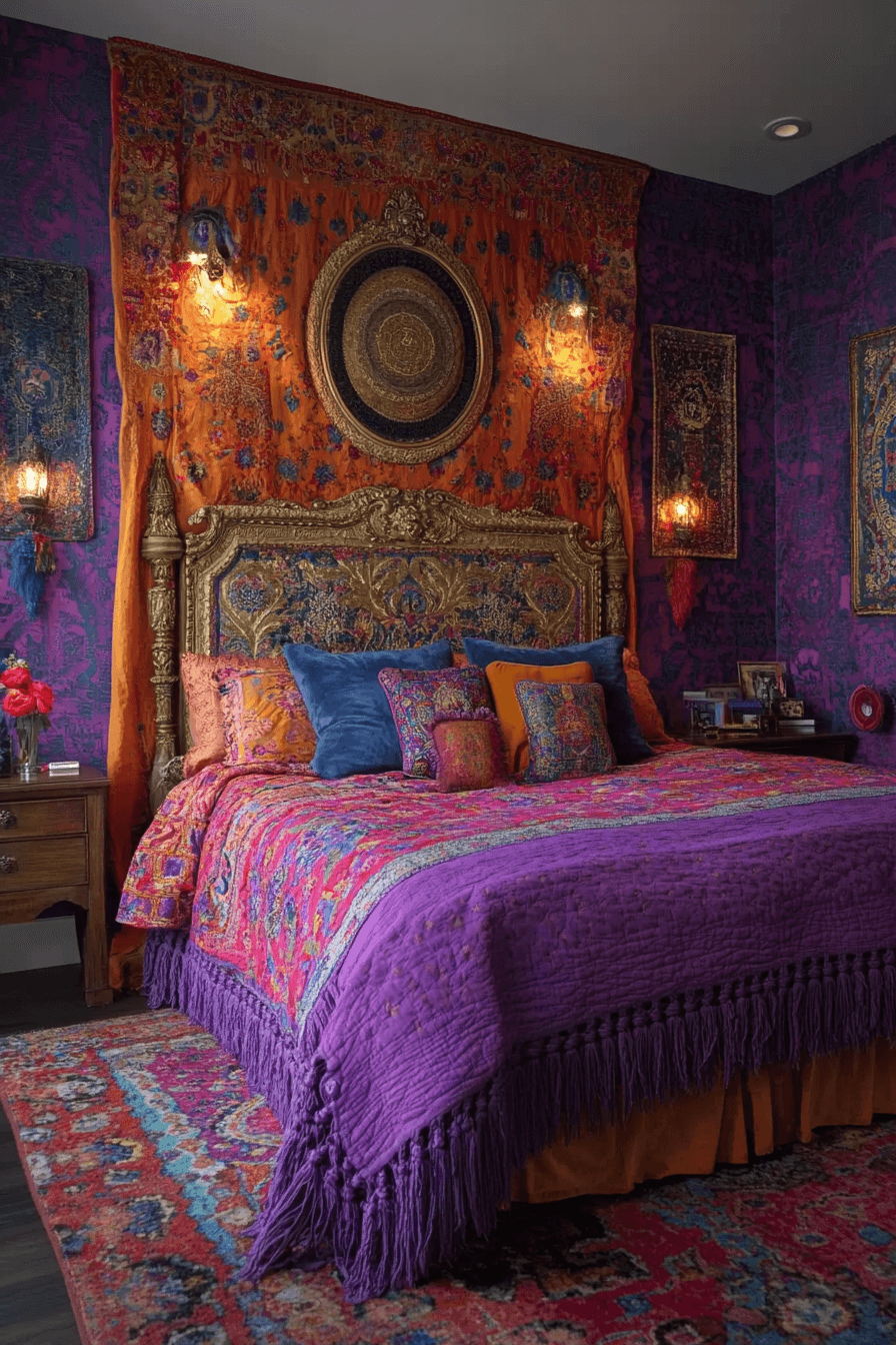 29 Boho Gothic Bedroom Inspirations to Create an Enchanting Ambiance 10 boho gothic bedroom