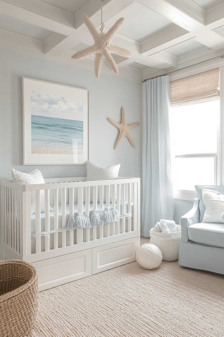 29 Coastal Baby Room Ideas That Capture the Charm and Calm of the Coast 10 Coastal Baby Room