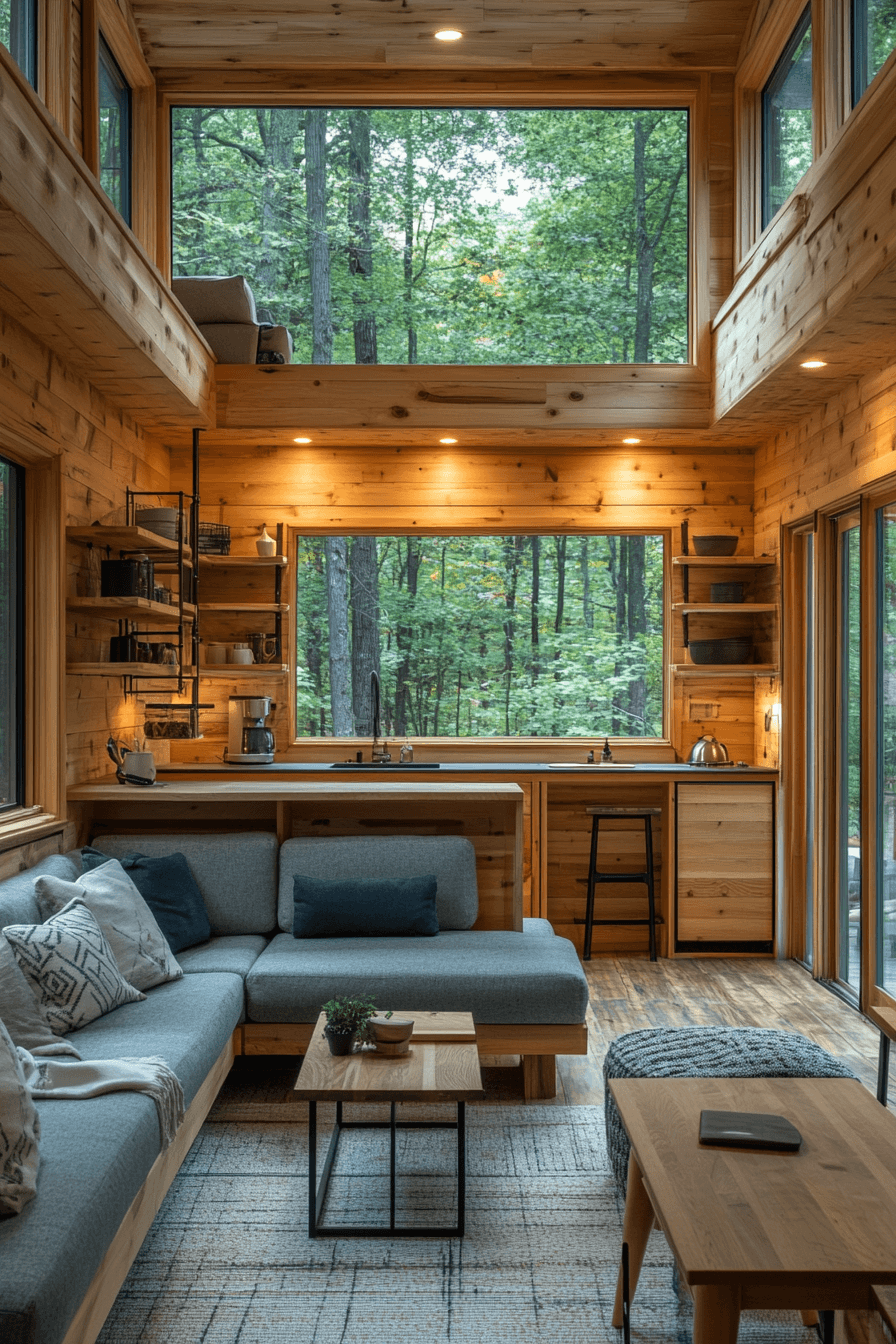 29 Tiny Cabins Interiors That Prove Small Spaces Can Be Stunning 10 Tiny Cabins Interiors