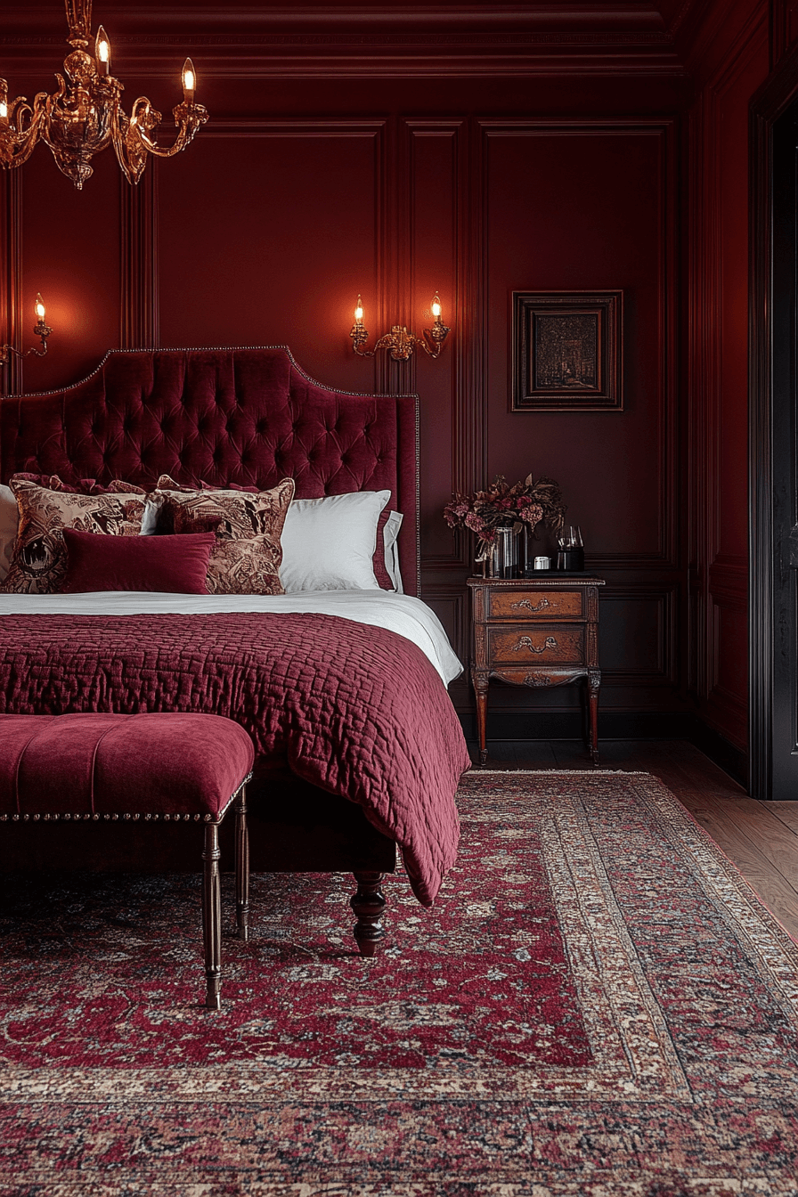 29 Moody Romantic Bedroom Inspirations to Set the Perfect Mood 11 moody romantic bedroom