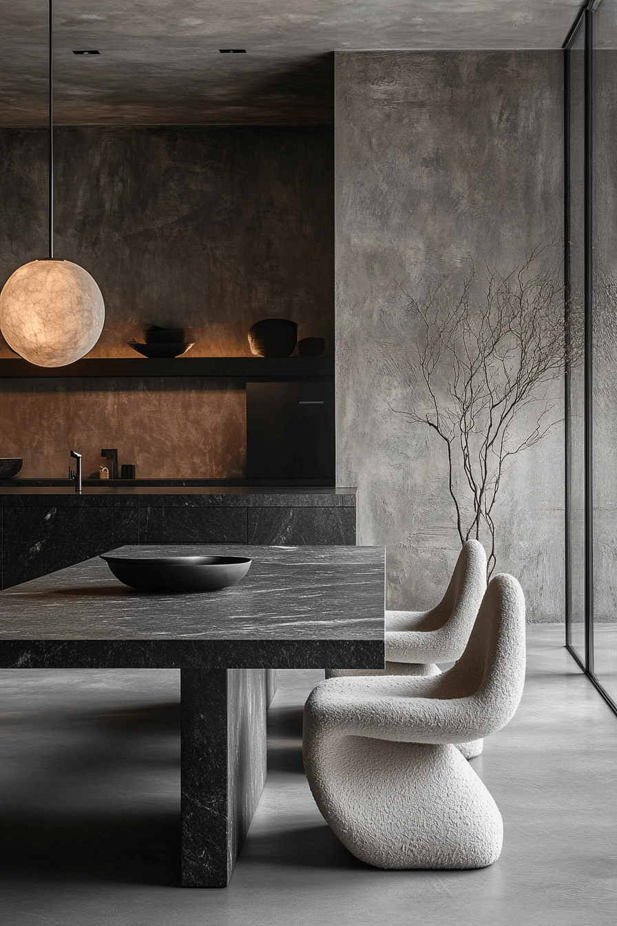 29 Moody Dining Room Inspirations for a Stunningly Unique Dining Space 11 moody dining room