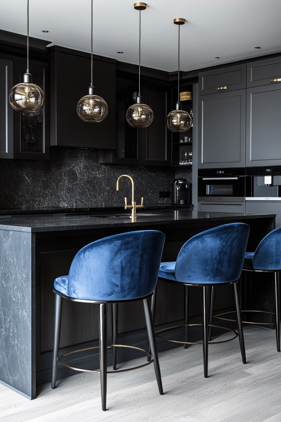 29 Moody Kitchen Designs to Create a Perfectly Cozy Cooking Haven 11 moody kitchen