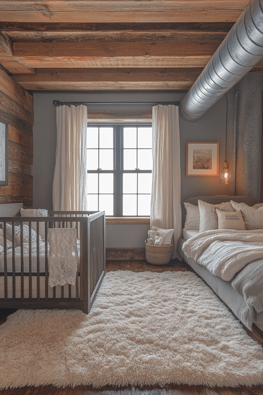 29 Industrial Chic Baby Room Ideas to Make Your Nursery Stand Out with Style 12 Industrial Chic Baby Room