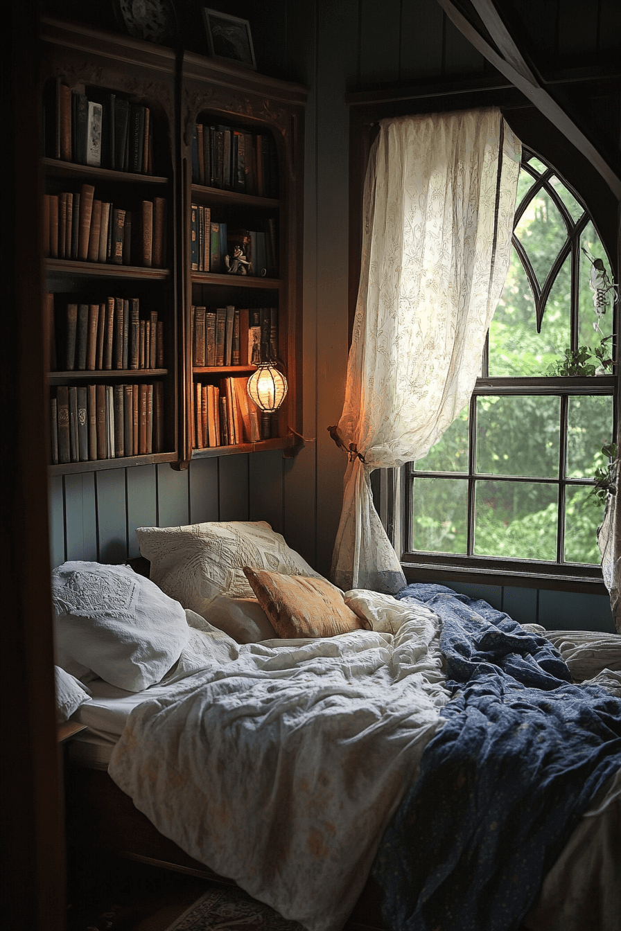 29 Boho Gothic Bedroom Inspirations to Create an Enchanting Ambiance 12 boho gothic bedroom