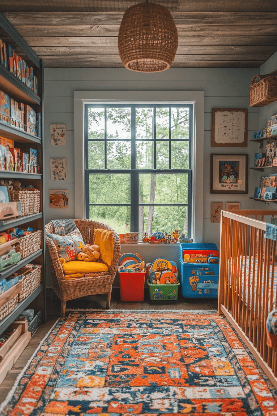 29 Rustic Farmhouse Baby Room Ideas for Adding Vintage Charm to Your Baby’s Space 12 Rustic Farmhouse Baby Room