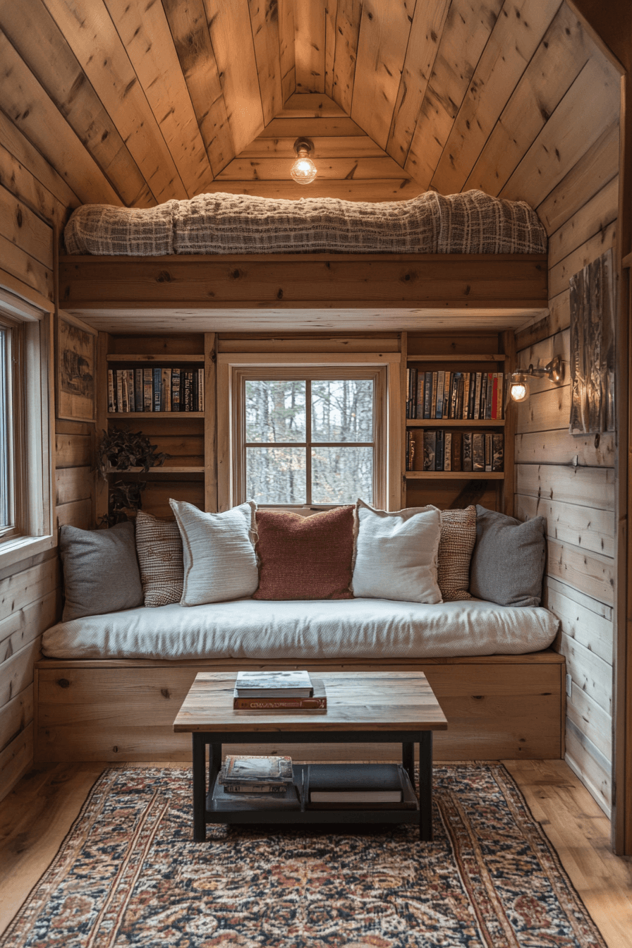 29 Tiny Cabins Interiors That Prove Small Spaces Can Be Stunning 12 Tiny Cabins Interiors