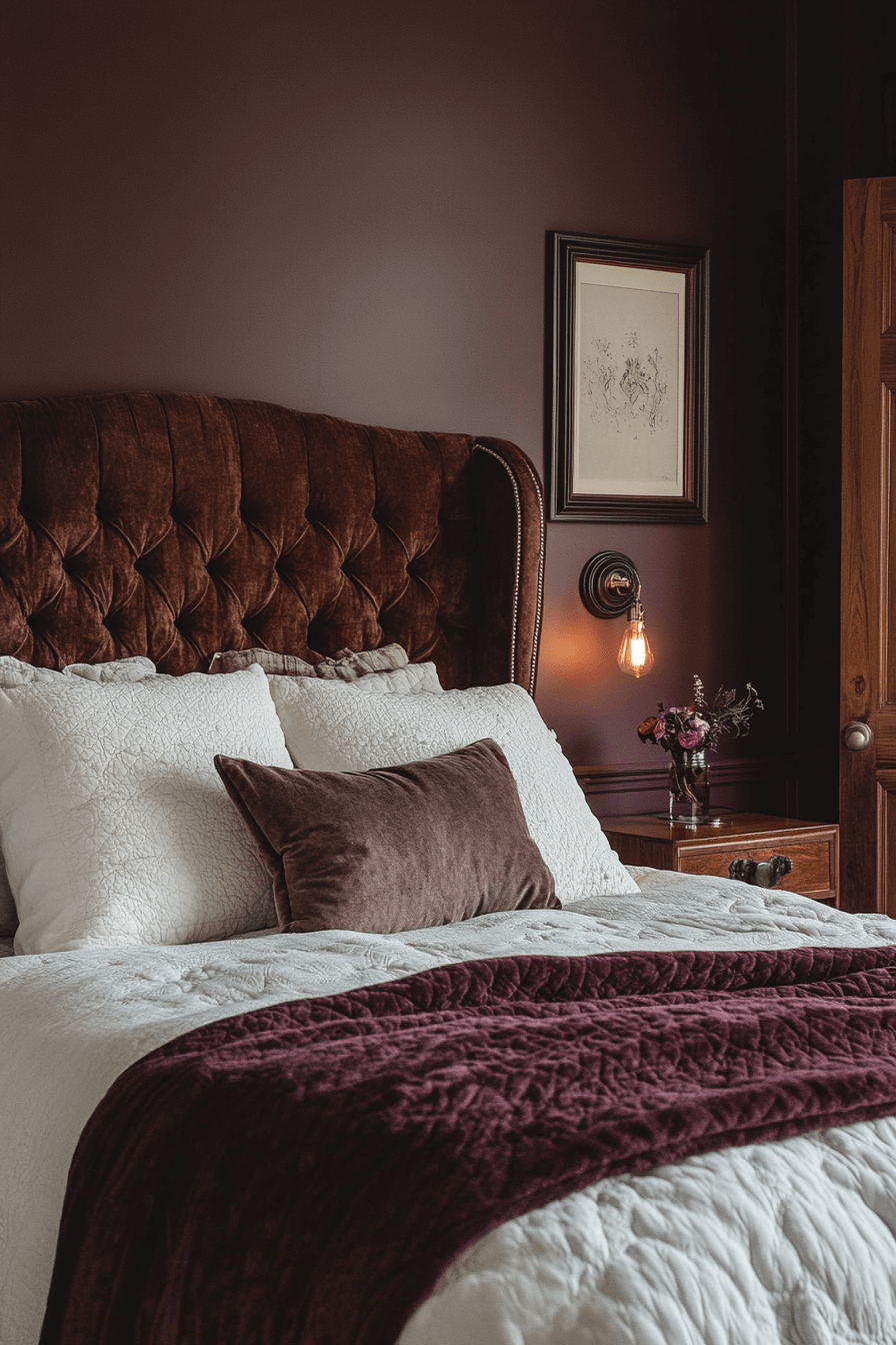 29 Moody Romantic Bedroom Inspirations to Set the Perfect Mood 13 moody romantic bedroom