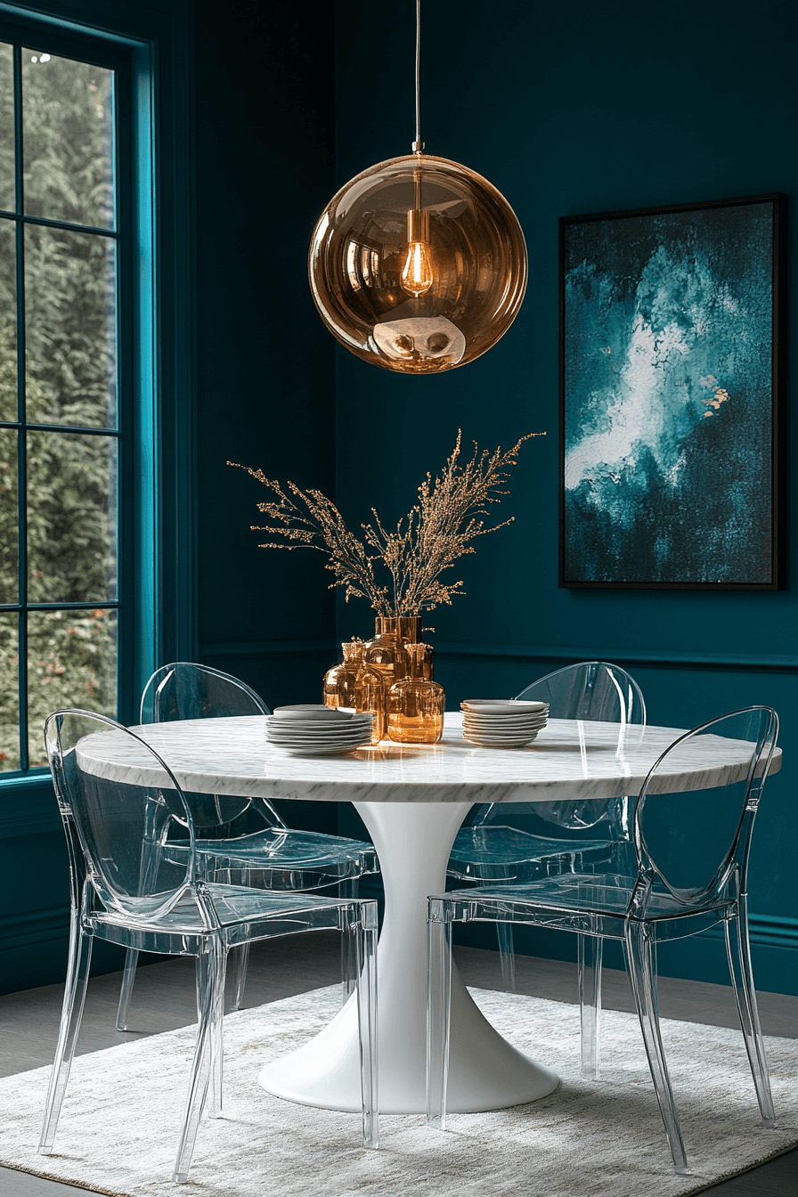 29 Moody Dining Room Inspirations for a Stunningly Unique Dining Space 13 moody dining room