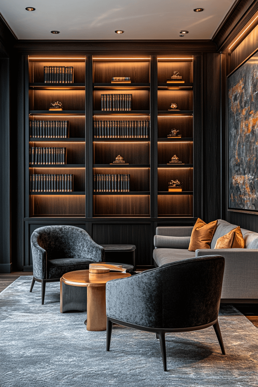 29 Moody Office Ideas to Create a Stylish and Productive Workspace 13 moody office