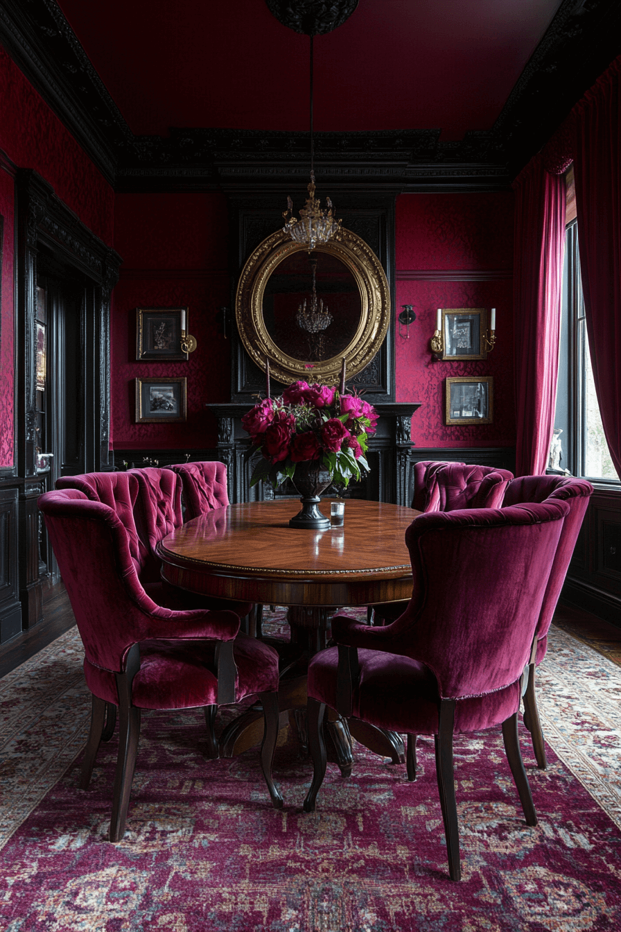 29 Moody Dining Room Inspirations for a Stunningly Unique Dining Space 14 moody dining room