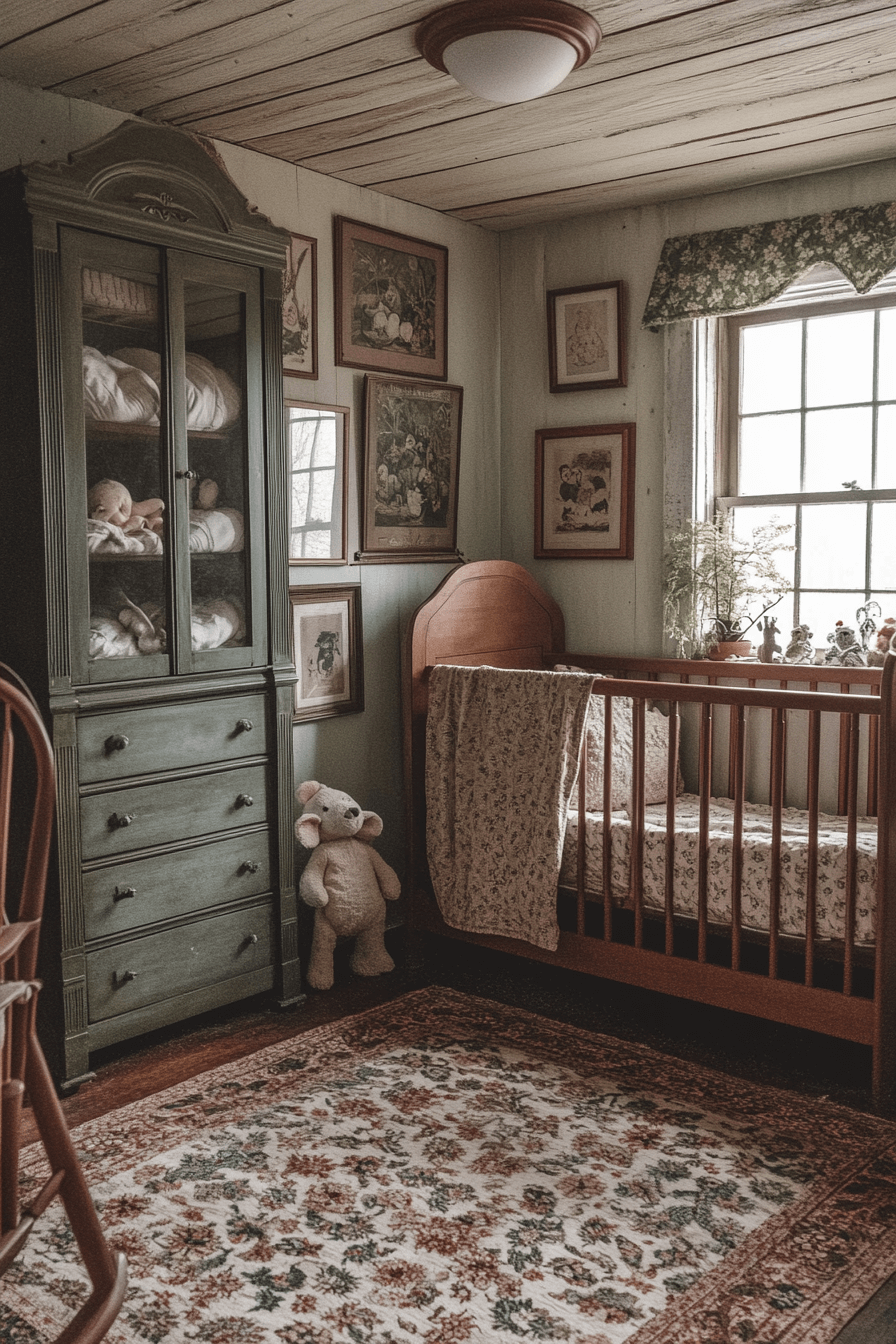29 Rustic Farmhouse Baby Room Ideas for Adding Vintage Charm to Your Baby’s Space 14 Rustic Farmhouse Baby Room