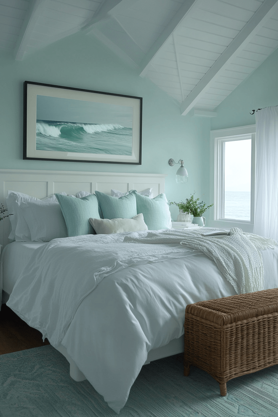 29 Coastal Bedrooms Designs to Bring the Beach Vibes Into Your Home 15 coastal bedrooms