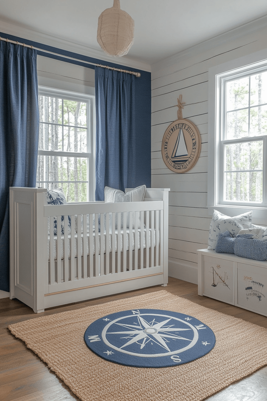 29 Coastal Baby Room Ideas That Capture the Charm and Calm of the Coast 16 Coastal Baby Room