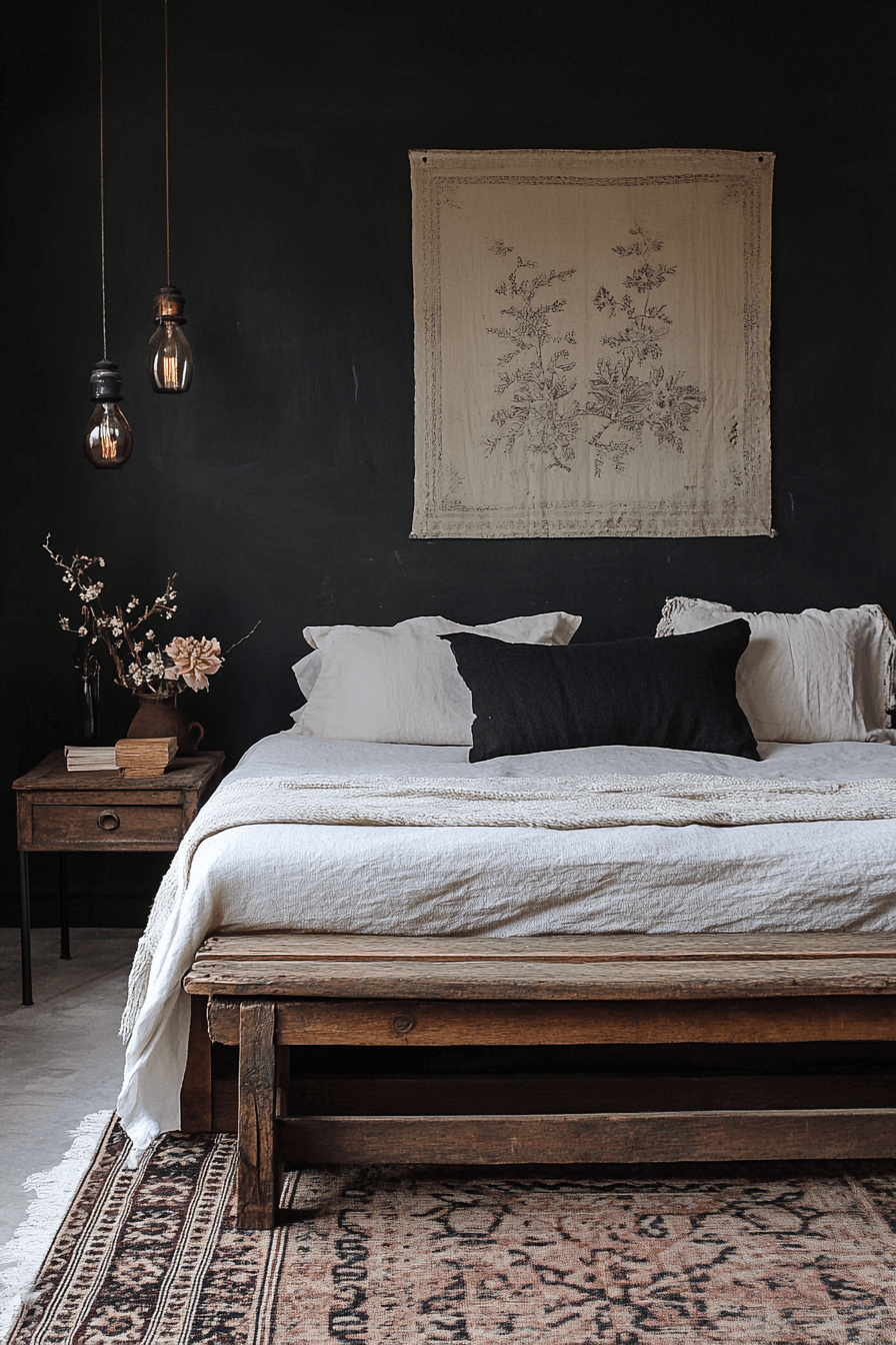 29 Boho Gothic Bedroom Inspirations to Create an Enchanting Ambiance 17 boho gothic bedroom
