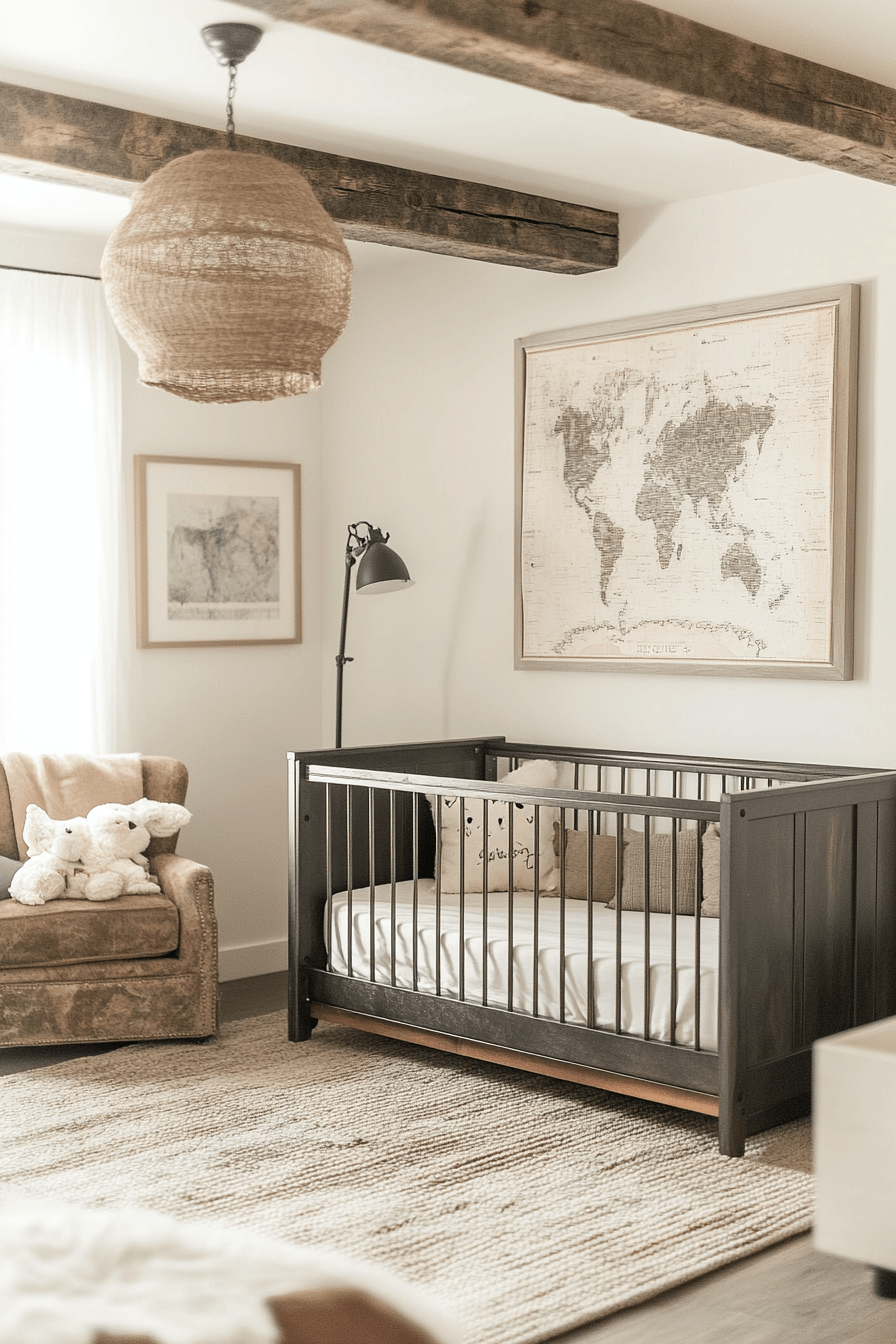 29 Industrial Chic Baby Room Ideas to Make Your Nursery Stand Out with Style 17 Industrial Chic Baby Room