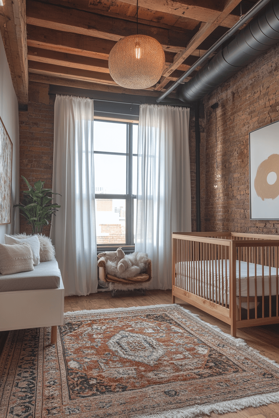 29 Industrial Chic Baby Room Ideas to Make Your Nursery Stand Out with Style 18 Industrial Chic Baby Room