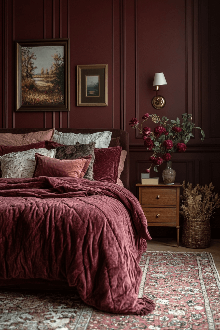 29 Moody Romantic Bedroom Inspirations to Set the Perfect Mood 18 moody romantic bedroom