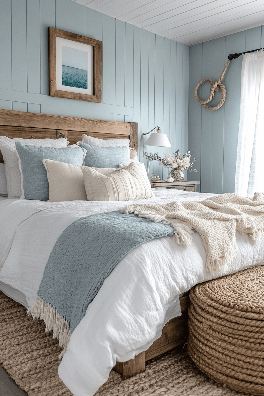 29 Coastal Bedrooms Designs to Bring the Beach Vibes Into Your Home 18 coastal bedrooms
