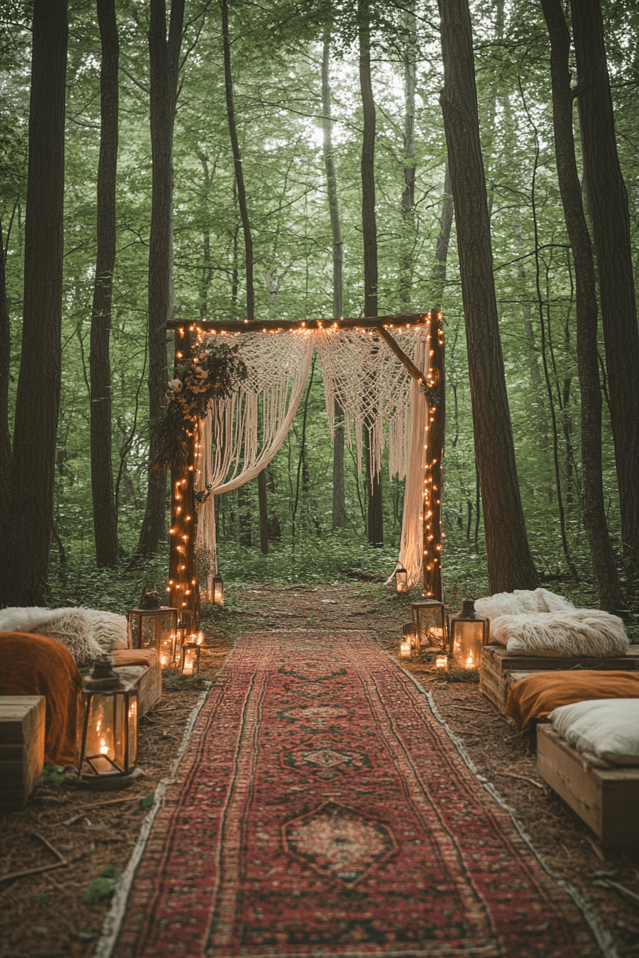 29 Boho Rustic Wedding Decor Tips for a Beautifully Unique Wedding 19 boho rustic wedding decor
