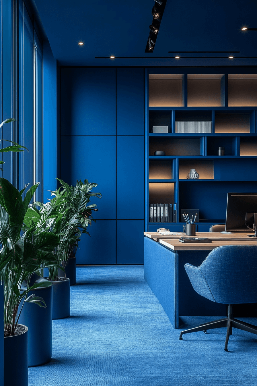 29 Moody Office Ideas to Create a Stylish and Productive Workspace 19 moody office