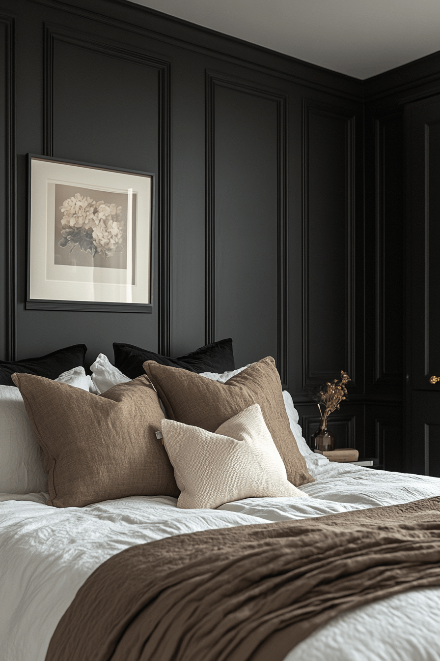 29 Moody Bedroom Inspirations for a Beautifully Dark and Cozy Vibe 19 moody bedroom