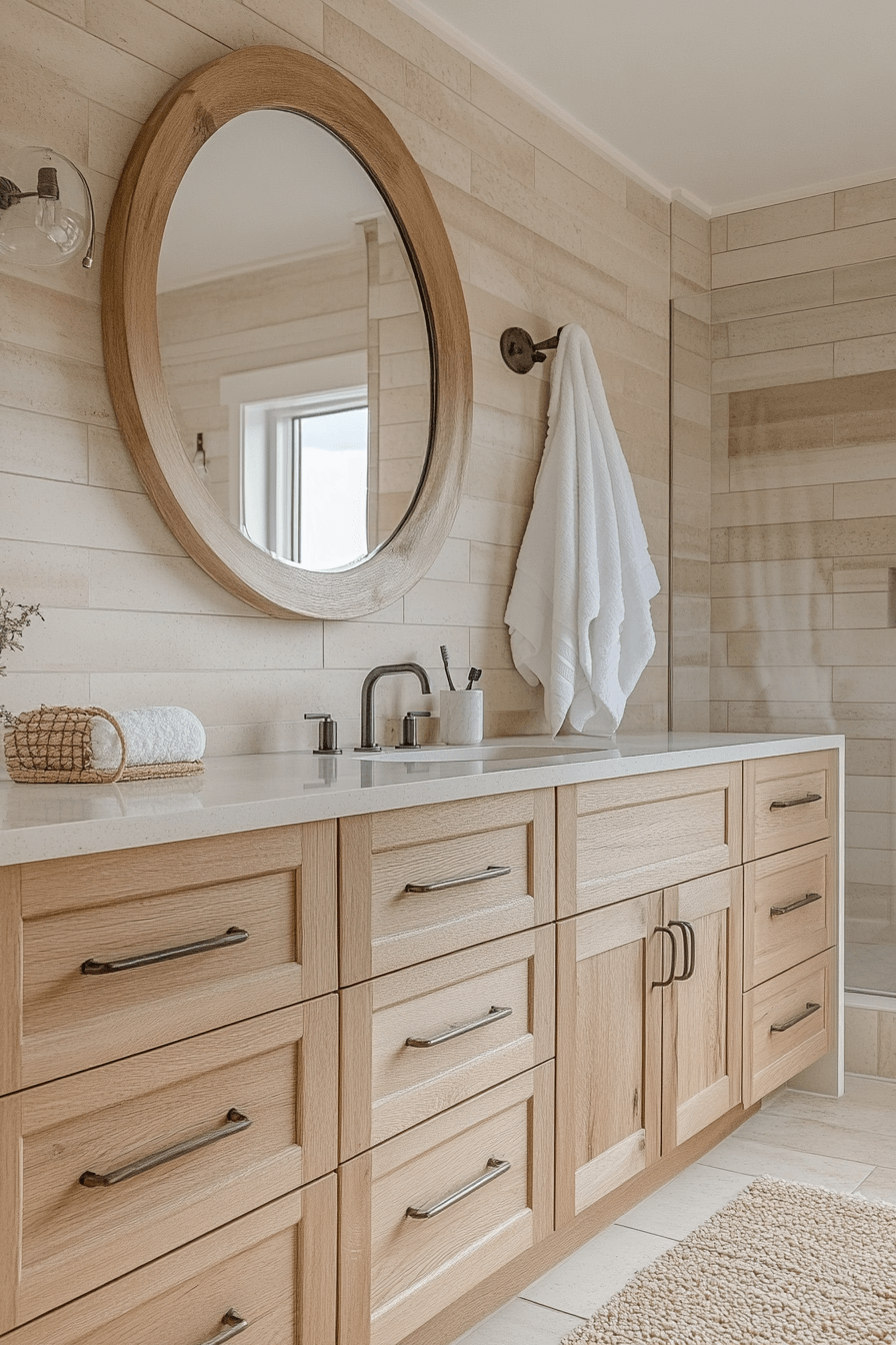 29 Coastal Bathroom Ideas to Make Your Bathroom Feel Like a Coastal Getaway 2 coastal bathroom