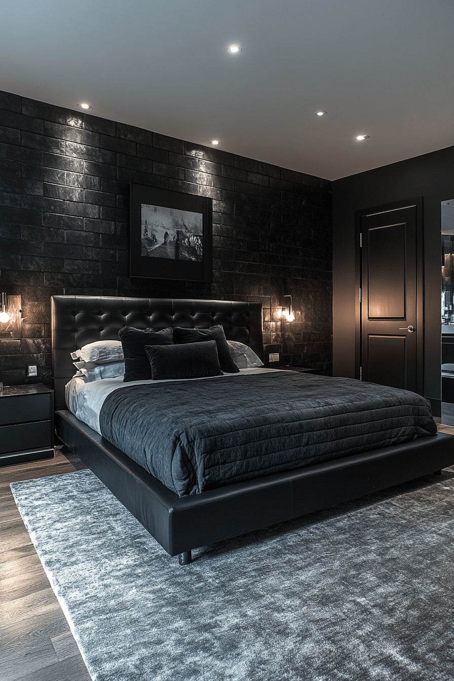 29 Moody Bedroom Inspirations for a Beautifully Dark and Cozy Vibe 2 moody bedroom