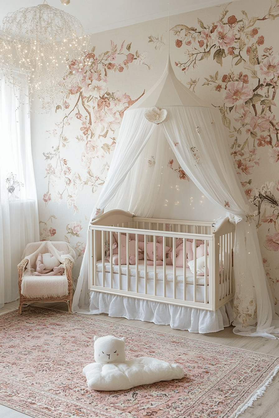 29 Cottagecore Baby Room Ideas to Add Warmth and Whimsy to Your Baby’s Space 2 Cottagecore Baby Room