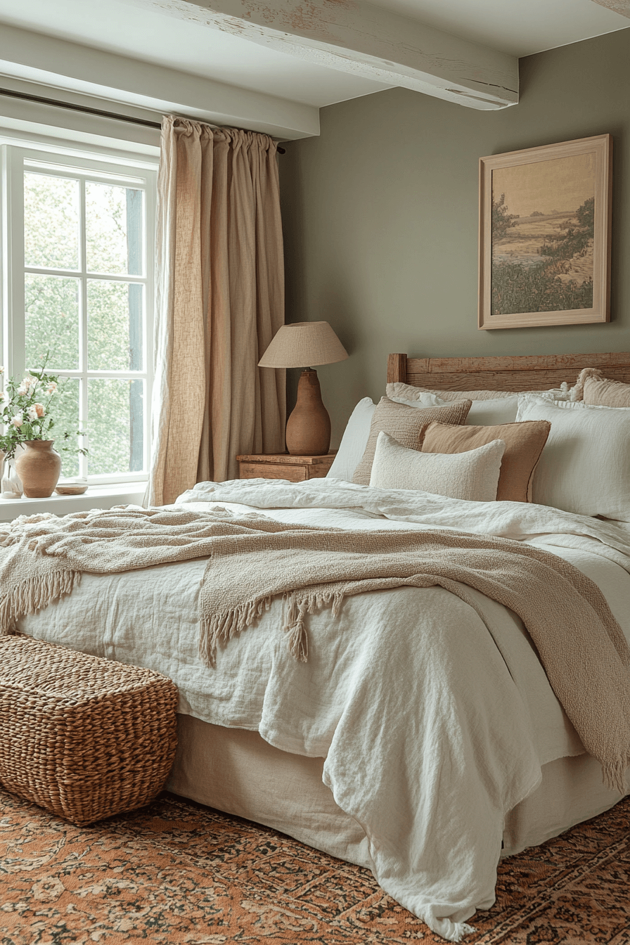 neutral spring home decor ideas